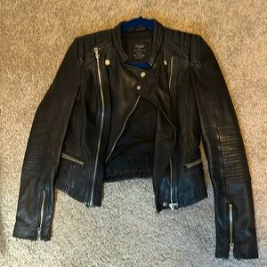 Zara 100% Leather Jacket